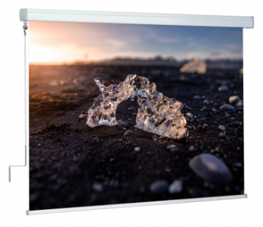 WS P ClassicScreen-Kurbel 1:1 180x180 mattweiß BL 1.0 Gain