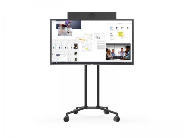 50" All-in-One Mobile Huddle Solution